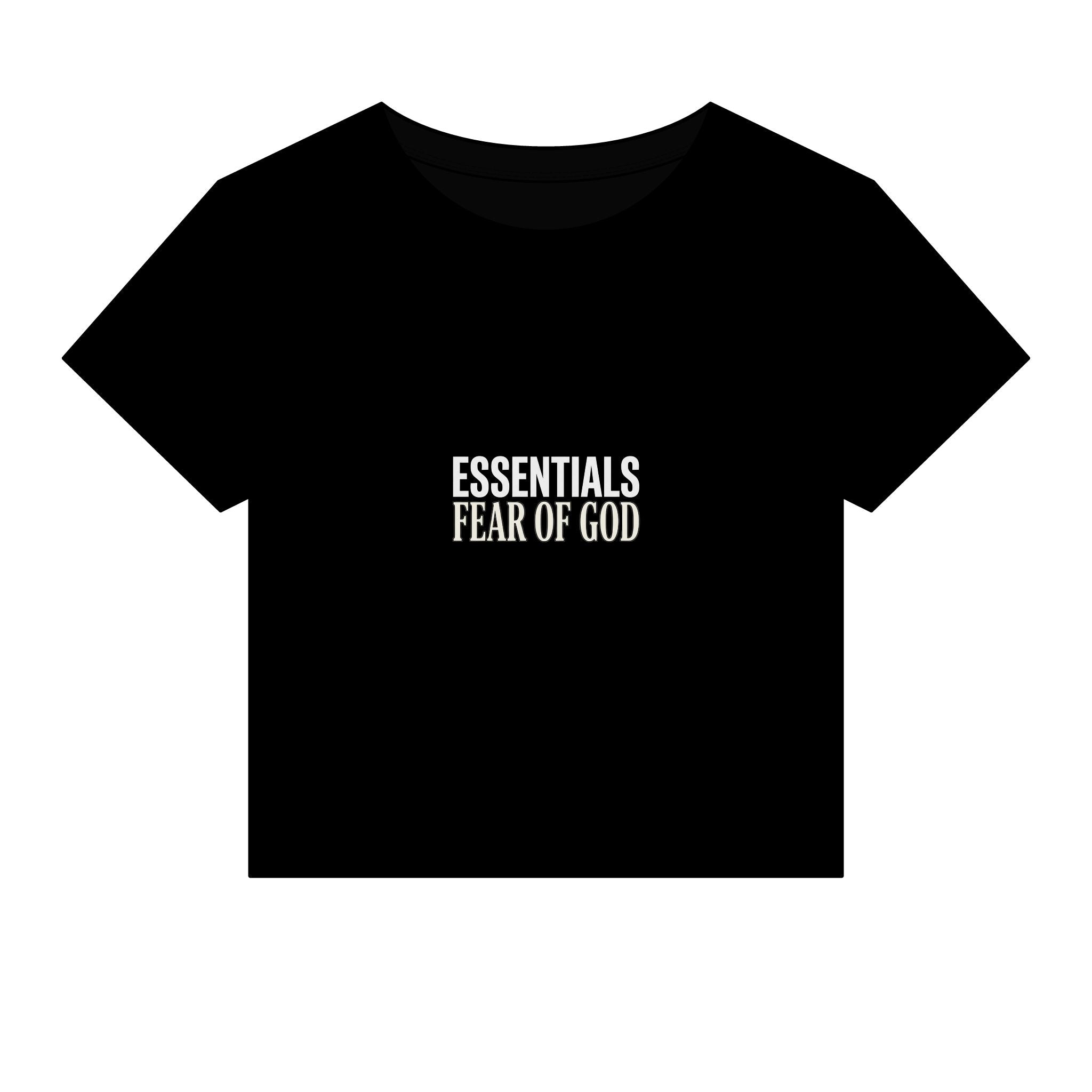 Women's Micro Rib Baby Tee — Cropped Ribbed Baby Tee
