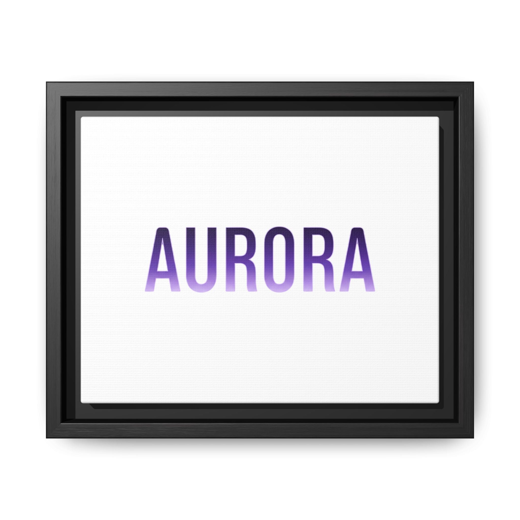 Matte Canvas, Framed (Multi-color)