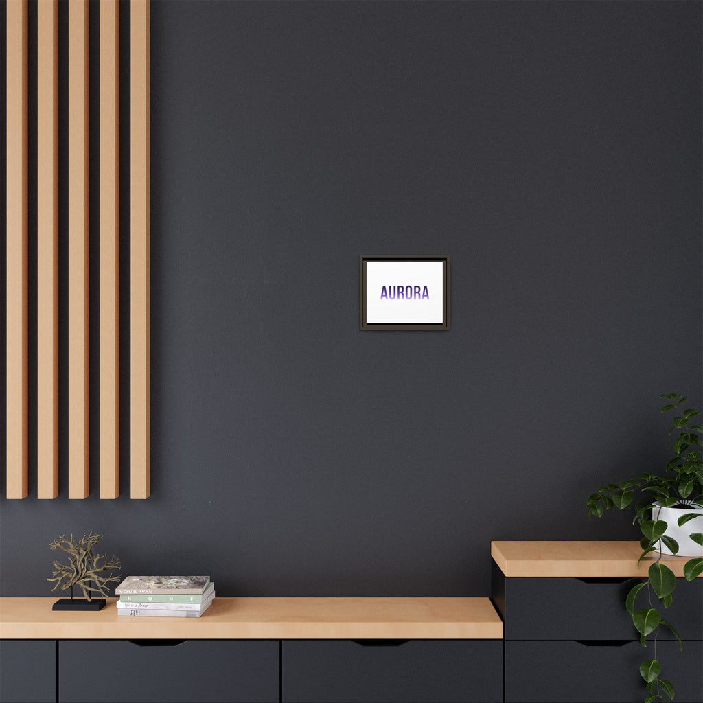 Matte Canvas, Framed (Multi-color)