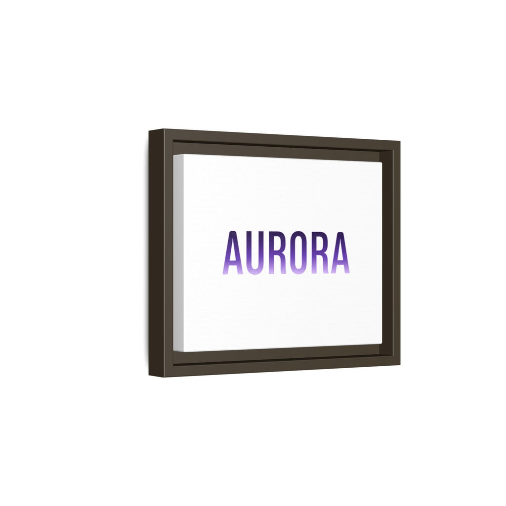 Matte Canvas, Framed (Multi-color)