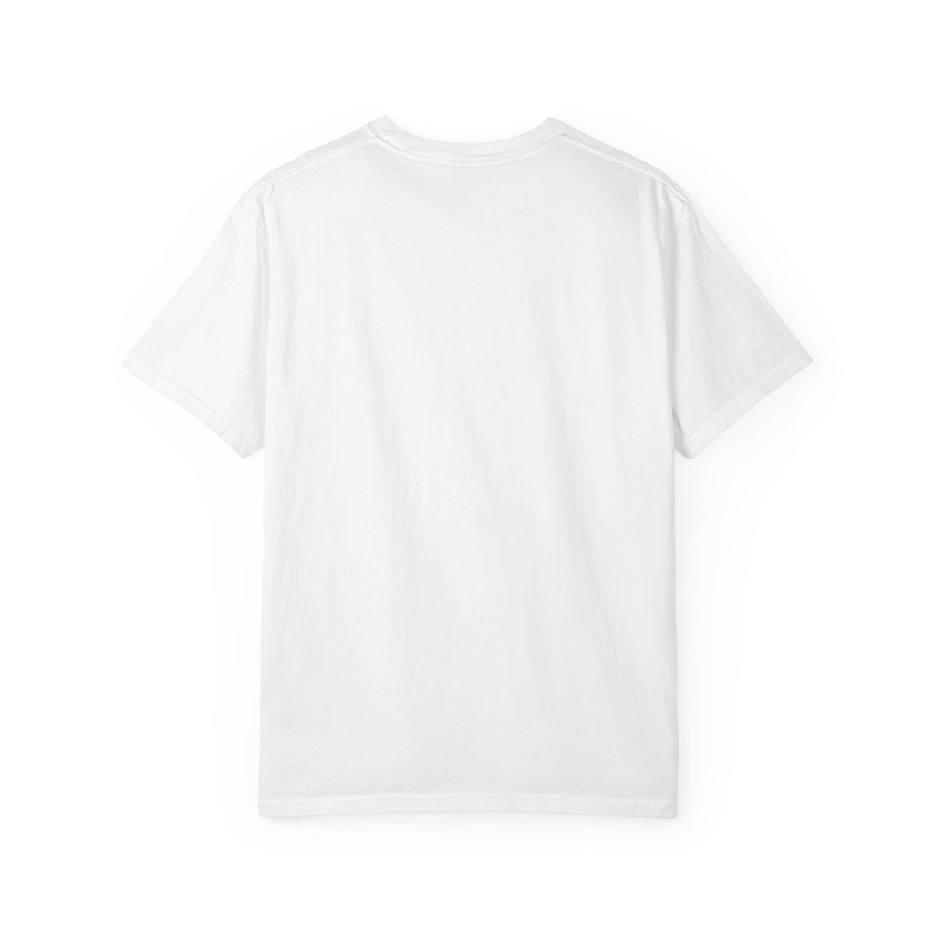 Aurora Minimalist Graphic T-Shirt — Purple Gradient Text