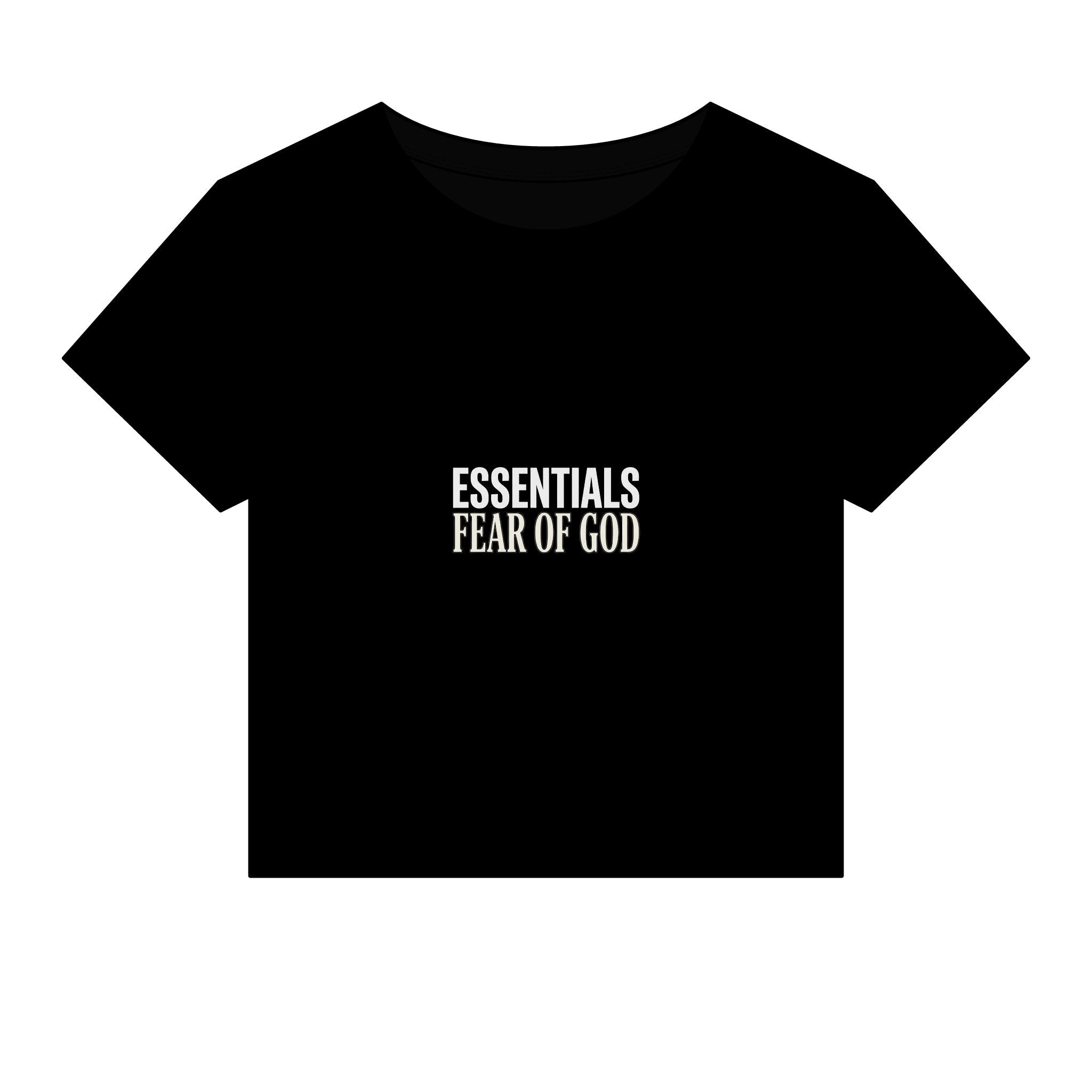 Women's Micro Rib Baby Tee — Cropped Ribbed Baby Tee