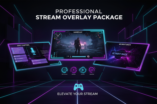 Custom OBS Stream Overlays & Alerts